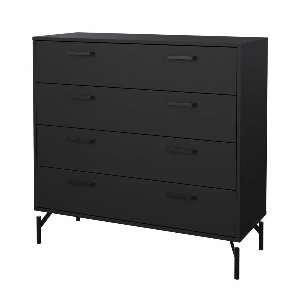 Se TVILUM Dana Kommode med 4 skuffer, Matt Black, 98,7 x 39,8 x 95,8 cm ❤ Kæmpe udvalg i Tvilum - Køb online på udsalg og tilbud lige nu ❤ Meget billig fragt og hurtig levering: 1 - 2 hverdage - Varenummer: Boboonline-111719 og barcode / Ean: 5713035086660 på lager - Udsalg på Møbler,Reoler og kommoder mm.,Kommoder,
Møbler,
Reoler og kommoder mm.,
Sorte kommoder,
Store kommoder, Store besparelser – op til 71% - Shop over 2.281 kendte brands på udsalg