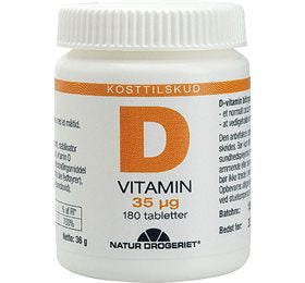 Natur Drogeriet D-Vitamin 35 ug
