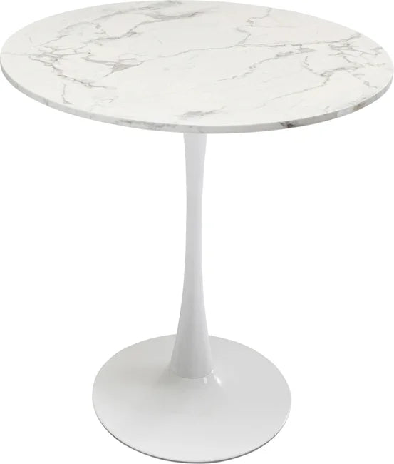 Se KARE DESIGN Schickeria spisebord, rund - hvid marmorlook laminat og hvid stål (Ø80) ❤ Kæmpe udvalg i Kare Design - Køb online på udsalg og tilbud lige nu ❤ Billig fragt • Hurtig levering - Varenummer: Boboonline-106420 og barcode / Ean: 4025621870593 på lager - Udsalg på Møbler,Borde,Spiseborde Store besparelser – op til 71% - Shop over 2.281 kendte brands på udsalg