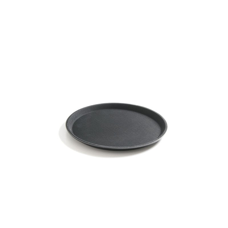 Rund Hendi serveringsbakke i FRP med antislip gummibelægning, diameter 350 mm