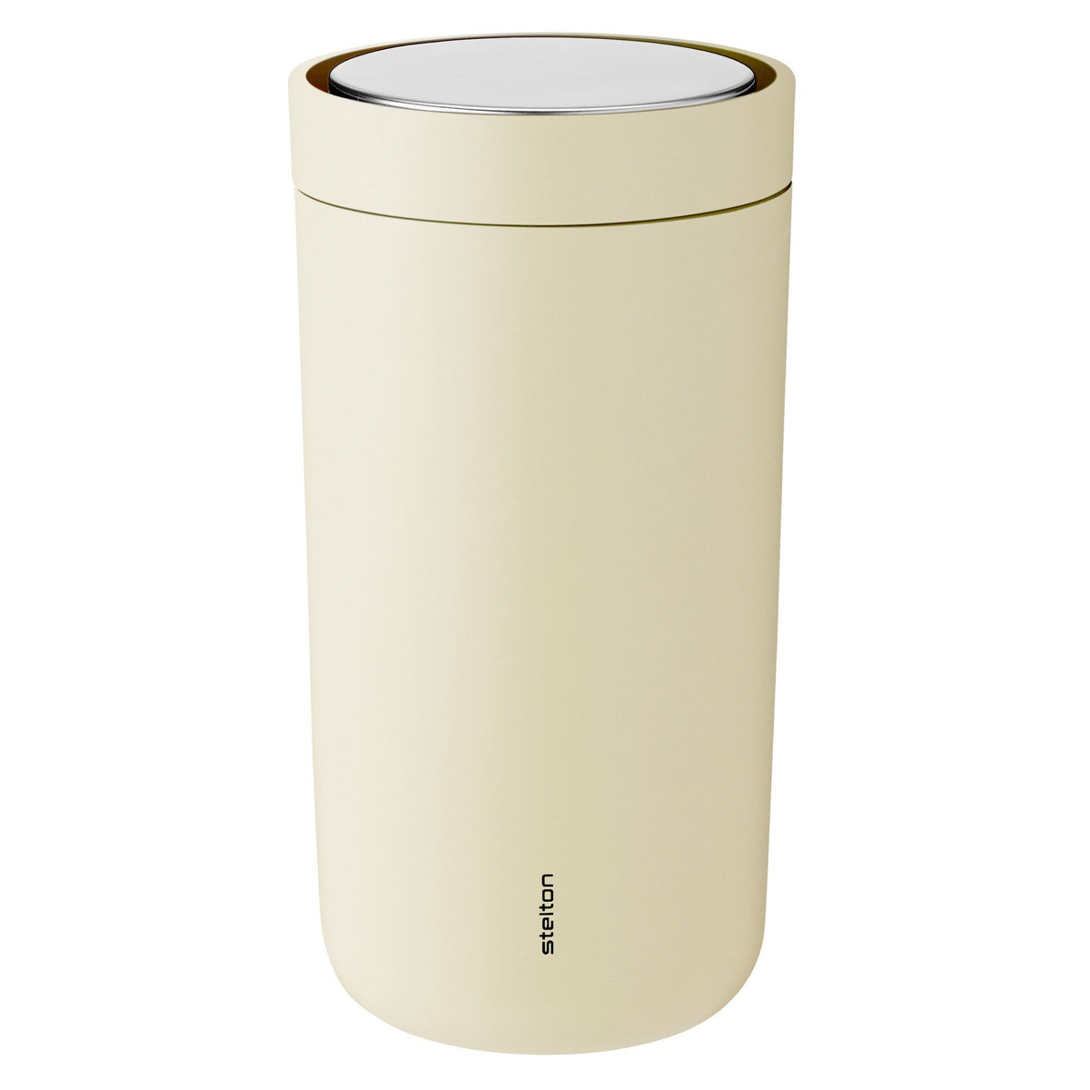 Stelton To Go Click termokop på 0,2 liter i stål, mellow yellow