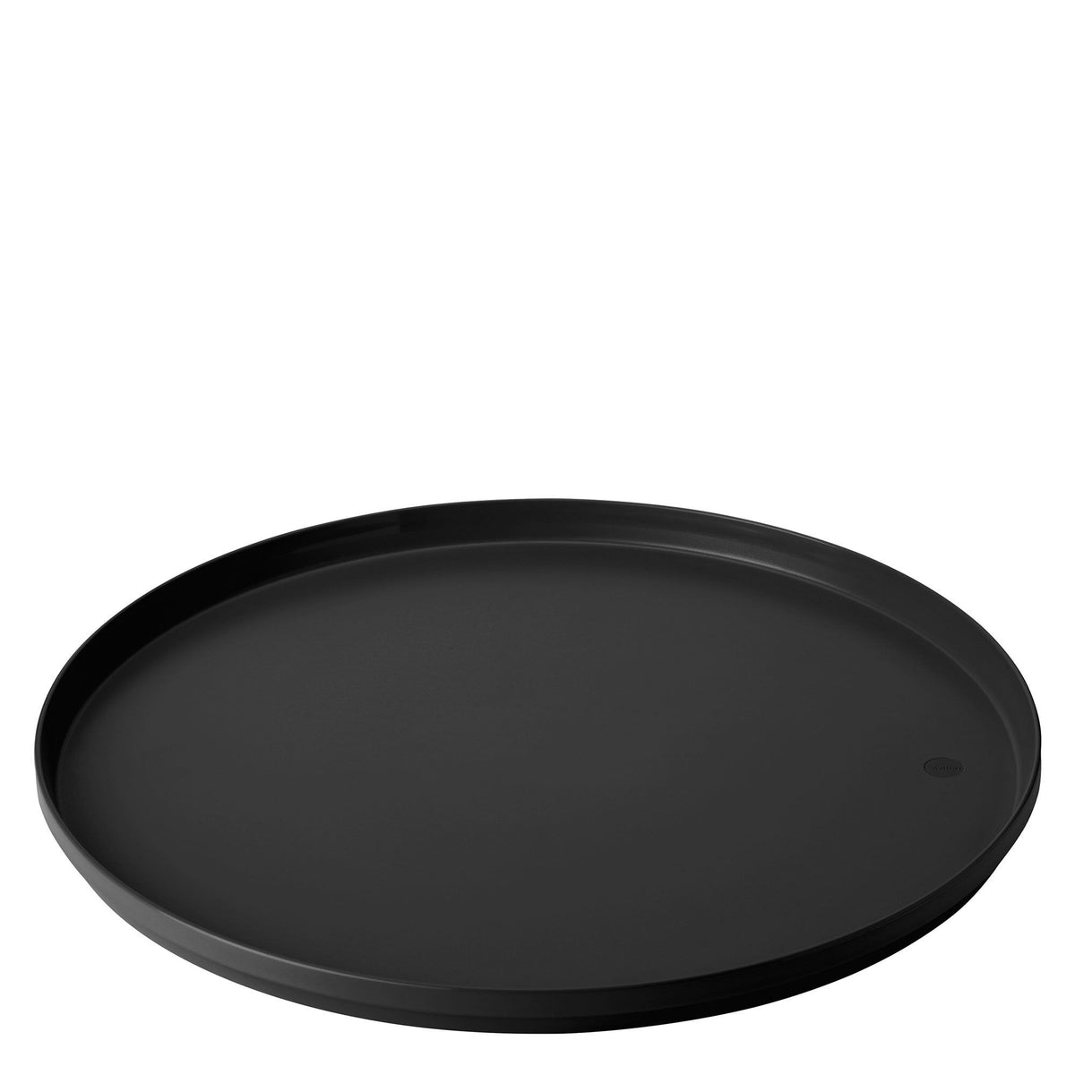 Rund sort Stelton EM serveringsbakke på 40 cm