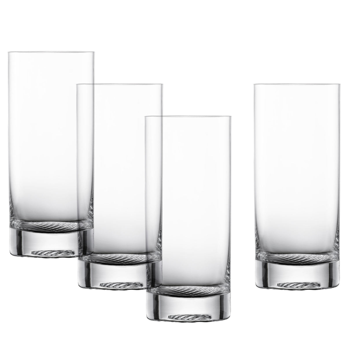 Zwiesel Echo longdrinkglas 48 cl, sæt med fire klare glas