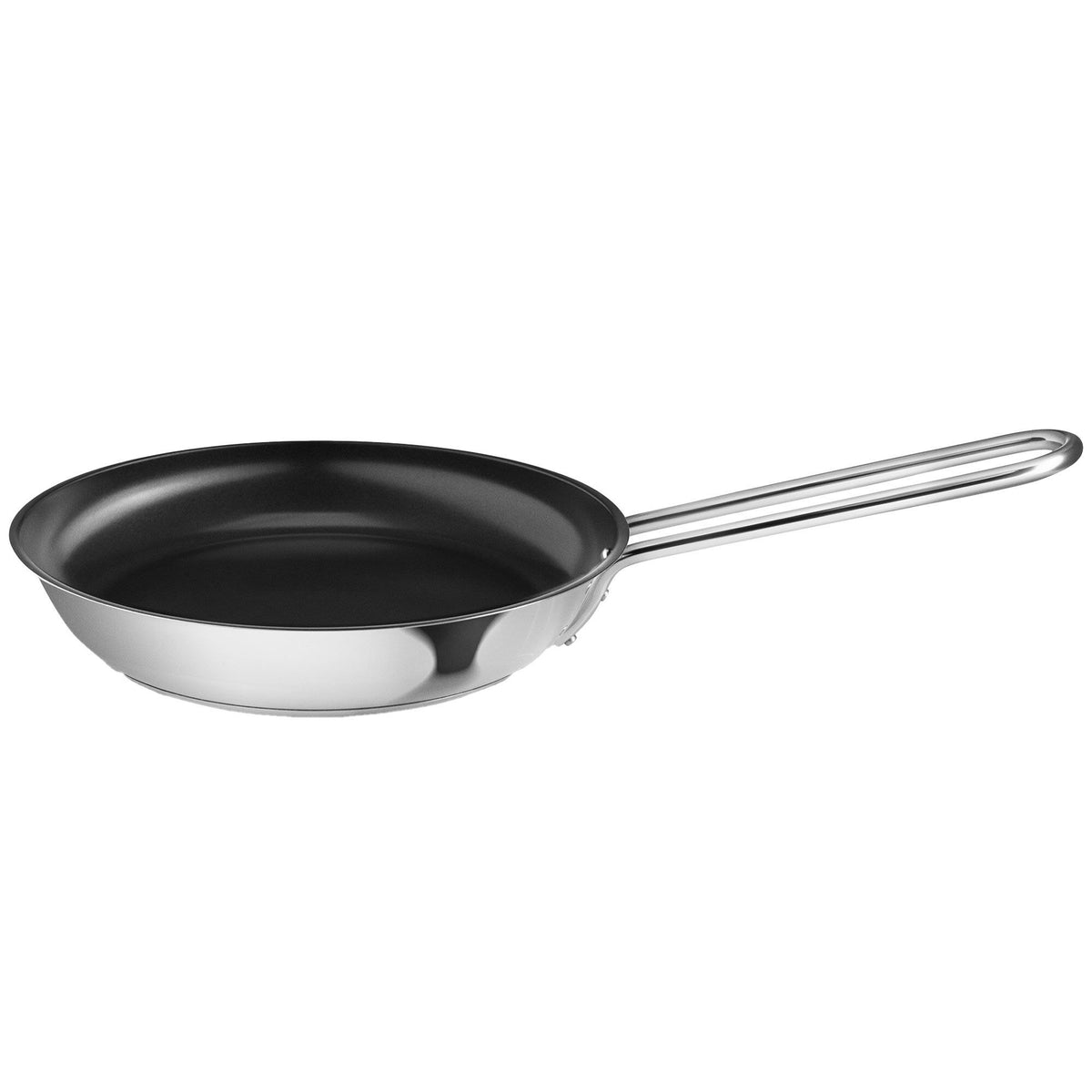 Eva Trio stegepande på 20 cm i rustfrit stål med keramisk Slip-Let