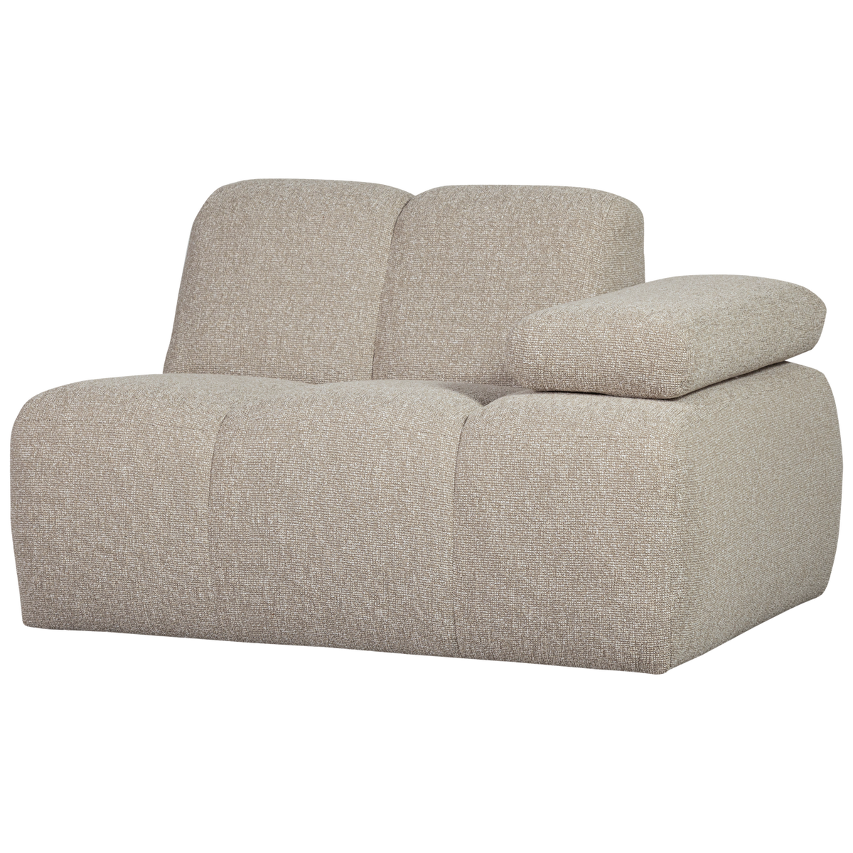 Se WOOOD Mojo 1 pers. modul sofa, højre, m. armlæn - beige meleret bouclé stof ❤ Kæmpe udvalg i WOOOD - Køb online på udsalg og tilbud lige nu ❤ Lav fragtpris og hurtig levering - Varenummer: Boboonline-122596 og barcode / Ean: 8714713214297 på lager - Udsalg på Møbler,Sofaer,Modulsofaer,
Møbler,
Sofaer,
Dagligstue,
Sofaer,
Stofsofaer, Store besparelser – op til 77% - 2.739+ brands til skarpe priser