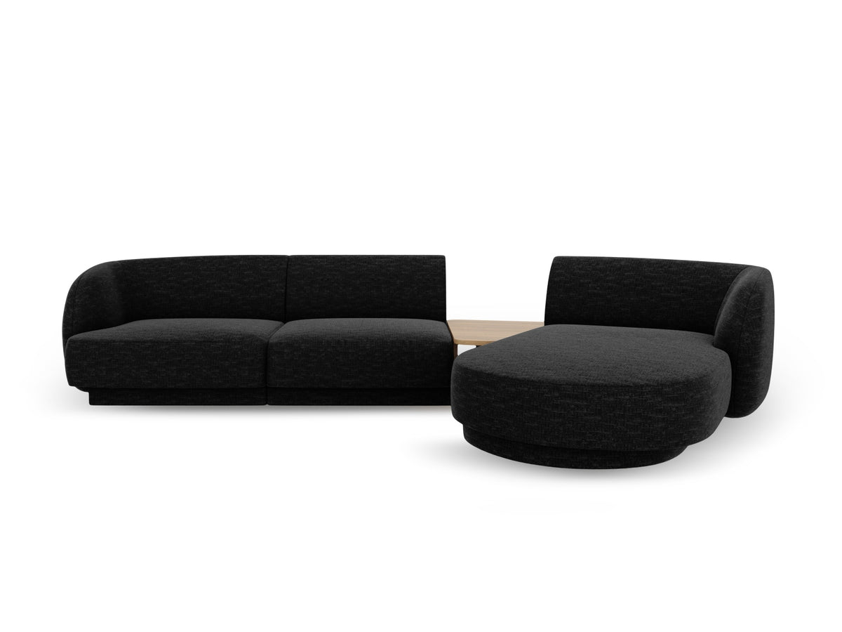Se MICADONI Miley 3 pers. modulær hjørnesofa, højre, m. sofabord - sort chenille ❤ Kæmpe udvalg i Micadoni - Køb online på udsalg og tilbud lige nu ❤ Billig fragt • Hurtig levering - Varenummer: Boboonline-116825 og barcode / Ean: 5905389995747 på lager - Udsalg på Møbler,Sofaer,Hjørnesofaer & U-sofaer,
Møbler,
Sofaer,
Stofsofaer,
Dagligstue,
Sofaer Spar helt op til 79% - Stort udsalg på over 739 brands