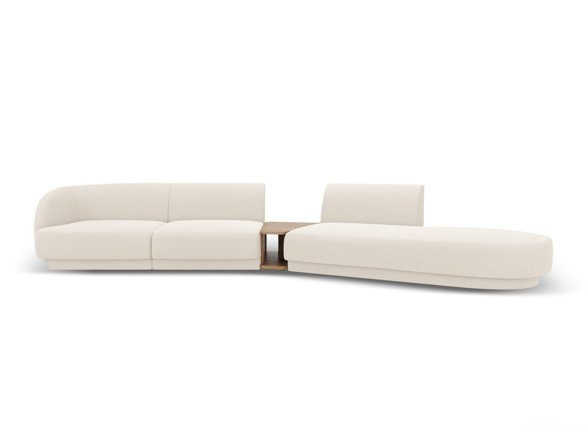 Se MICADONI Miley 4 pers. modulær sofa, højre, m. sofabord - beige bouclé ❤ Kæmpe udvalg i Micadoni - Køb online på udsalg og tilbud lige nu ❤ Lav fragtpris og hurtig levering - Varenummer: Boboonline-116882 og barcode / Ean: 5905389996904 på lager - Udsalg på Møbler,Sofaer,4 personers sofaer,
Juli deals,
Møbler,
Sofaer,
Stofsofaer,
Dagligstue, Spar stort – op til 71% - Over 2.739 kendte brands på stort udsalg
