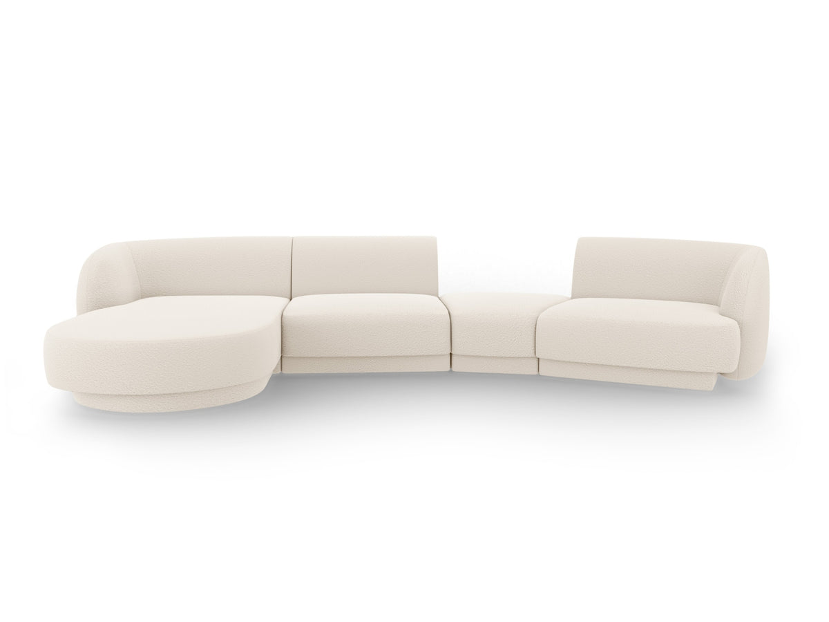 Se MICADONI Miley 4 pers. modulær sofa, venstre, m. chaiselong og indbygget puf - beige bouclé ❤ Kæmpe udvalg i Micadoni - Køb online på udsalg og tilbud lige nu ❤ Meget billig fragt og hurtig levering - Varenummer: Boboonline-116930 og barcode / Ean: 5905389547045 på lager - Udsalg på Møbler,Sofaer,Sofaer med chaiselong,
Juli deals,
Møbler,
Sofaer,
Stofsofaer,
Dagligst Få op til 67% i rabat - Shop udsalg fra mere end 1.798 mærker
