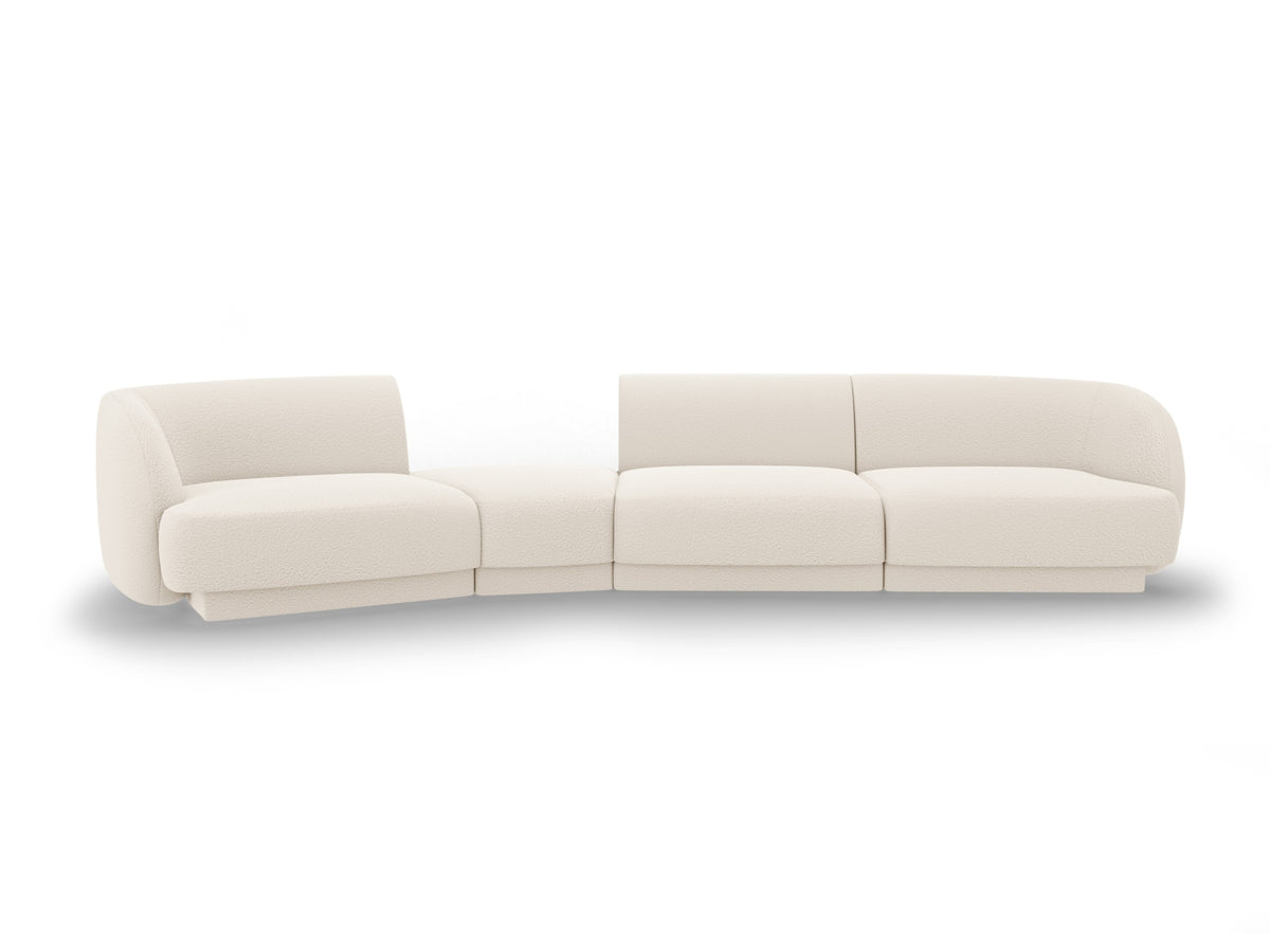 Se MICADONI Miley 4 pers. modulær sofa, venstre - beige bouclé ❤ Kæmpe udvalg i Micadoni - Køb online på udsalg og tilbud lige nu ❤ Billig fragt og hurtig levering - Varenummer: Boboonline-116962 og barcode / Ean: 5905389547069 på lager - Udsalg på Møbler,Sofaer,4 personers sofaer,
Juli deals,
Møbler,
Sofaer,
Stofsofaer,
Dagligstue, Spar stort – op til 59% - Eksklusivt udsalg på over 2.739 brands