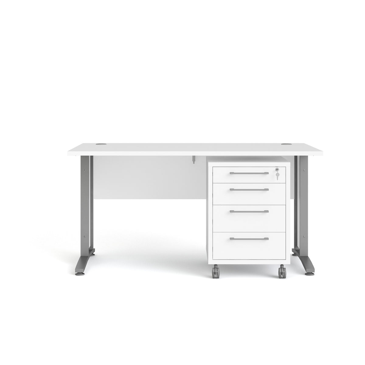 Se TVILUM Prima skrivebord, m. skuffesektion m. 4 skuffer - hvid træ, stål stel (150x80) ❤ Kæmpe udvalg i Tvilum - Køb online på udsalg og tilbud lige nu ❤ Meget billig fragt og hurtig levering: 1 - 2 hverdage - Varenummer: Boboonline-11624 og barcode / Ean: 5706887841624 på lager - Udsalg på Møbler,Borde,Kontorborde,Skriveborde,
Computerborde,
Hvide skriveborde,
Kontor,
Borde, Spar op til 51% - Over 785 kendte brands på udsalg