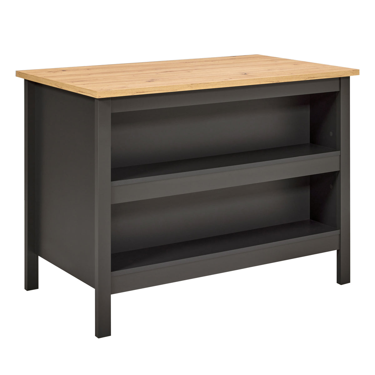 Se NORDIC LIVING COLLECTION Nellina køkkenø i antracit/Artisan eg, med to rum på den ene side og plads til barstole eller stole på den anden. ❤ Kæmpe udvalg i Nordic Living Collection - Køb online på udsalg og tilbud lige nu ❤ Meget billig fragt og hurtig levering: 1 - 2 hverdage - Varenummer: Boboonline-127235 og barcode / Ean: 4010340919654 på lager - Udsalg på Spar op til 51% - Over 785 kendte brands på udsalg