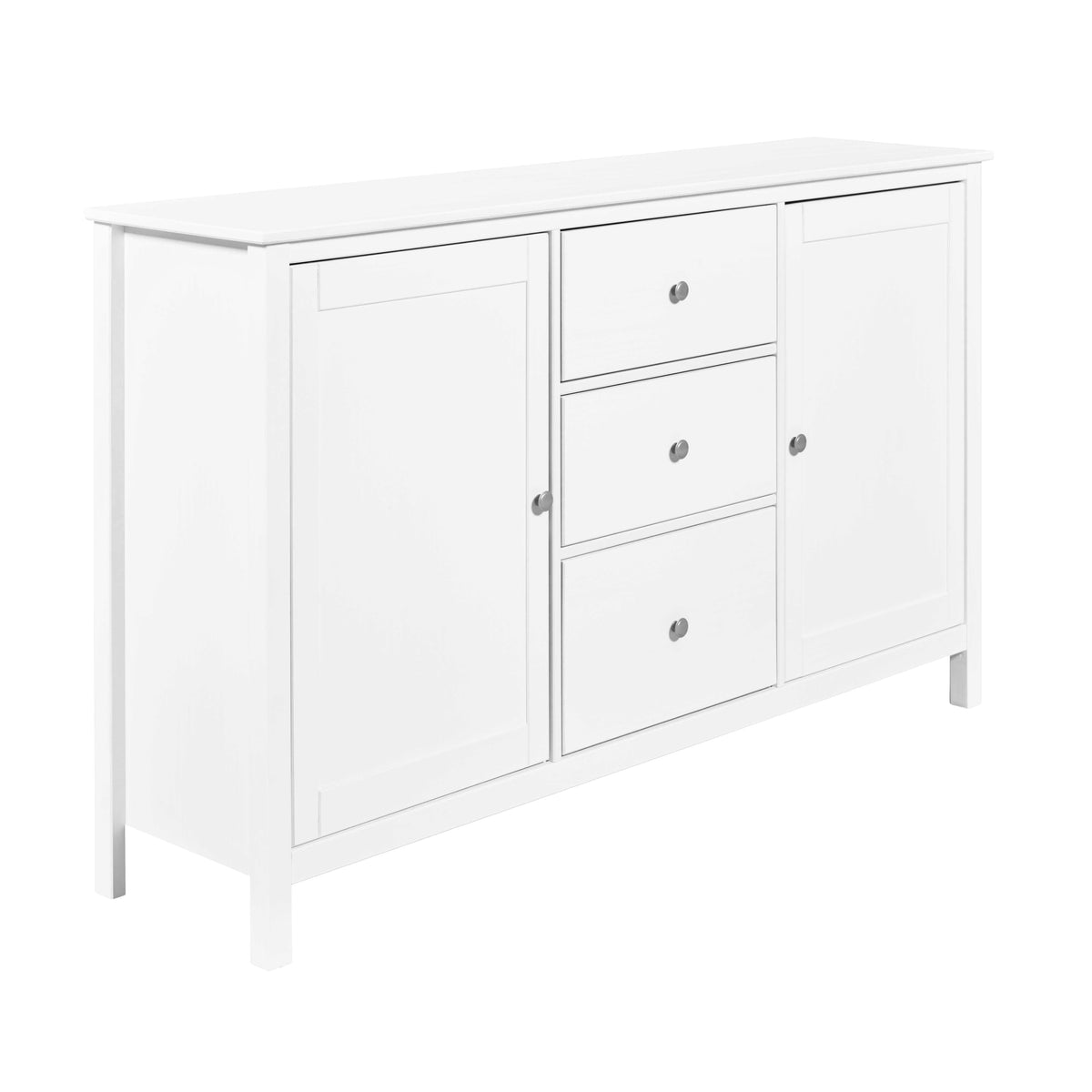 Se NORDIC LIVING COLLECTION Kommode i massivt fyrretræ, hvidlakeret, med 2 låger, 3 skuffer og 4 hylder. Samlede mål: 160 x 39,5 x 96 cm. ❤ Kæmpe udvalg i Nordic Living Collection - Køb online på udsalg og tilbud lige nu ❤ Meget billig fragt og hurtig levering: 1 - 2 hverdage - Varenummer: Boboonline-127250 og barcode / Ean: 4010340926003 på lager - Udsalg på Spar op til 51% - Over 785 kendte brands på udsalg