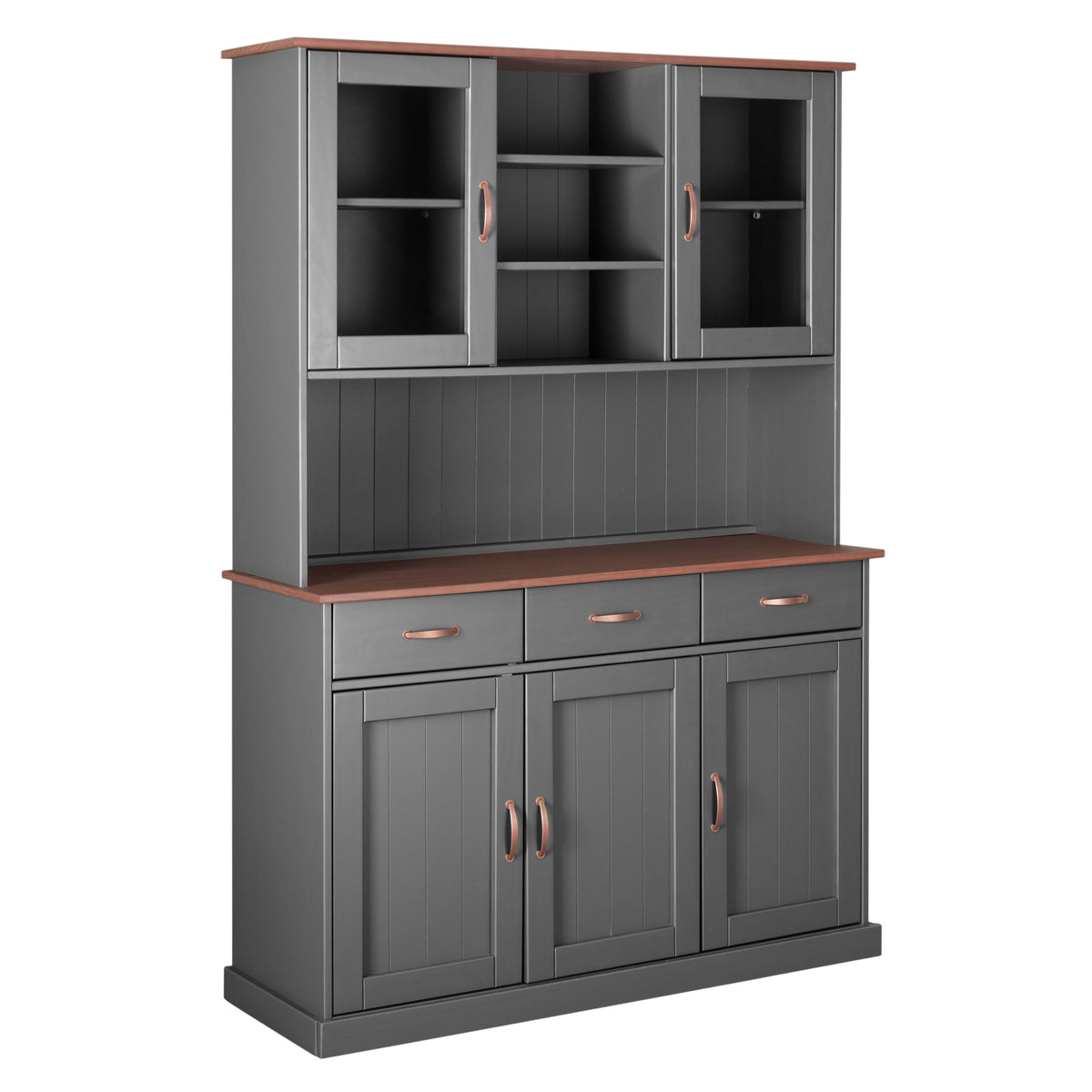 Se NORDIC LIVING COLLECTION Buffet Luzerna-6.1. grå-sepia med 5 låger og 3 skuffer ❤ Kæmpe udvalg i Nordic Living Collection - Køb online på udsalg og tilbud lige nu ❤ Meget billig fragt og hurtig levering: 1 - 2 hverdage - Varenummer: Boboonline-127274 og barcode / Ean: 4010340942300 på lager - Udsalg på Spar op til 51% - Over 785 kendte brands på udsalg