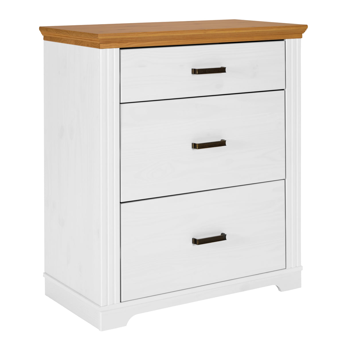 Se NORDIC LIVING COLLECTION Maluno kommode med 3 skuffer lavet af massivt træ og malet hvid ❤ Kæmpe udvalg i Nordic Living Collection - Køb online på udsalg og tilbud lige nu ❤ Meget billig fragt og hurtig levering: 1 - 2 hverdage - Varenummer: Boboonline-127275 og barcode / Ean: 4010340298506 på lager - Udsalg på Spar op til 51% - Over 785 kendte brands på udsalg
