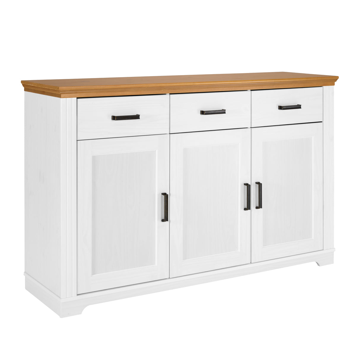 Se NORDIC LIVING COLLECTION Maluno kommode med 3 låger og 3 skuffer i massivt træ, hvidlakeret ❤ Kæmpe udvalg i Nordic Living Collection - Køb online på udsalg og tilbud lige nu ❤ Meget billig fragt og hurtig levering: 1 - 2 hverdage - Varenummer: Boboonline-127282 og barcode / Ean: 4010340299756 på lager - Udsalg på Spar op til 51% - Over 785 kendte brands på udsalg