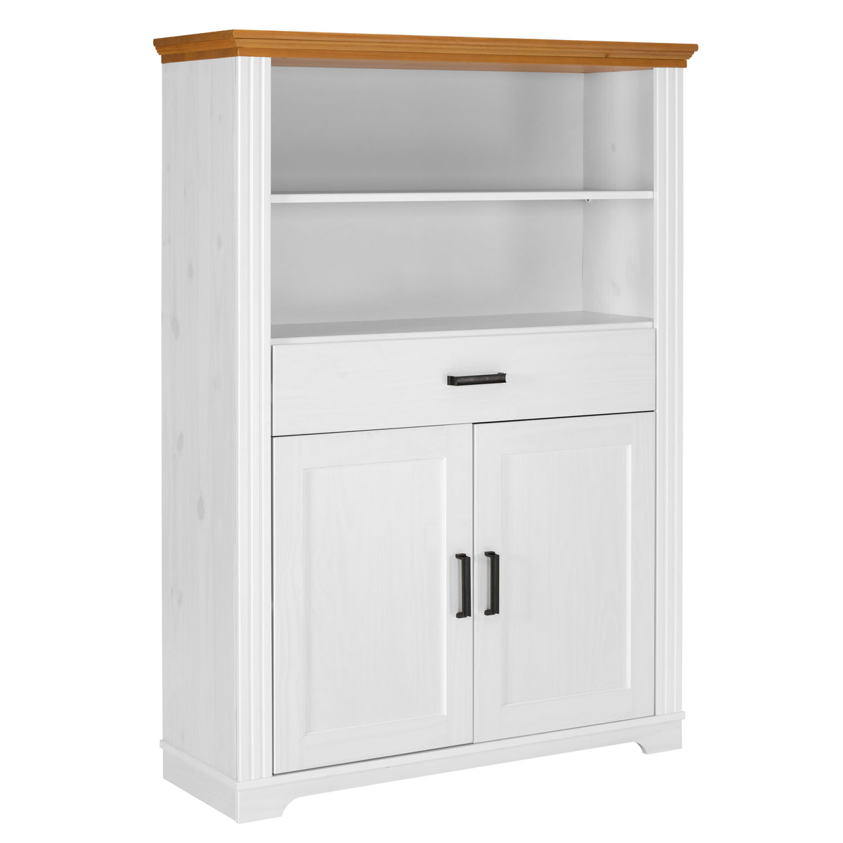 Se NORDIC LIVING COLLECTION Maluno vitrineskab med 2 døre og 1 skuffe lavet af massivt træ, hvidlakeret ❤ Kæmpe udvalg i Nordic Living Collection - Køb online på udsalg og tilbud lige nu ❤ Meget billig fragt og hurtig levering: 1 - 2 hverdage - Varenummer: Boboonline-127283 og barcode / Ean: 4010340299800 på lager - Udsalg på Spar op til 51% - Over 785 kendte brands på udsalg