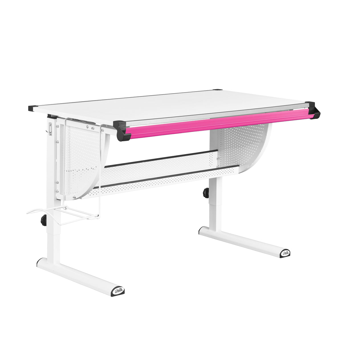 Se NORDIC LIVING COLLECTION Matts 3-i-1 skrivebord, hvid/grøn/pink, TÃV-certificeret, højdejusterbart med vippehylde og skoletaskehylde ❤ Kæmpe udvalg i Nordic Living Collection - Køb online på udsalg og tilbud lige nu ❤ Meget billig fragt og hurtig levering: 1 - 2 hverdage - Varenummer: Boboonline-127318 og barcode / Ean: 4010340998673 på lager - Udsalg på Spar op til 51% - Over 785 kendte brands på udsalg