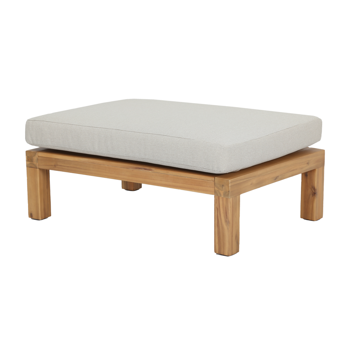 Se WOOOD Relax udendørs fodskammel/sidebord, rektangulær - sand olefin stof og natur akacietræ (90x60) ❤ Kæmpe udvalg i WOOOD - Køb online på udsalg og tilbud lige nu ❤ Billig fragt • Hurtig levering - Varenummer: Boboonline-126256 og barcode / Ean: 8714713242399 på lager - Udsalg på Maj deals Store besparelser – op til 71% - 2.739+ brands til skarpe priser
