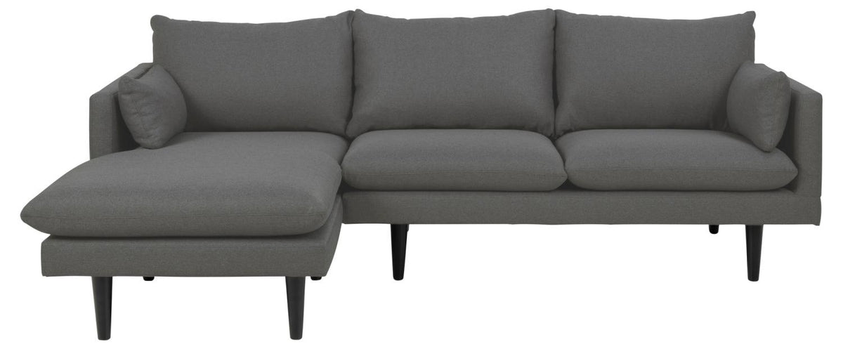 Se SOFAKONCEPT Cozy 2 pers. sofa, m. venstre chaiselong og 2 puder - mørkegrå stof og sort bøg ❤ Kæmpe udvalg i SofaKoncept - Køb online på udsalg og tilbud lige nu ❤ Billig fragt • Hurtig levering - Varenummer: Boboonline-86276 og barcode / Ean: 5713941081483 på lager - Udsalg på Møbler,Sofaer,Sofaer med chaiselong,
Sofaer,
2 personers sofaer,
Stofsofaer,
Dagligstue, Spar stort – op til 71% - Kæmpe udsalg på over 2.739 brands