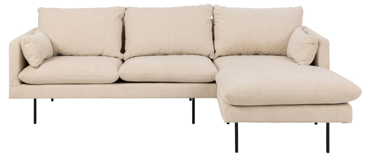 Se SOFAKONCEPT Cozy 2 pers. sofa, m. højre chaiselong og 2 puder - creme stof og sort metal ❤ Kæmpe udvalg i SofaKoncept - Køb online på udsalg og tilbud lige nu ❤ Super billig fragt og lynhurtig levering - Varenummer: Boboonline-86279 og barcode / Ean: 5713941154057 på lager - Udsalg på Møbler,Sofaer,Sofaer med chaiselong,
Sofaer,
2 personers sofaer,
Stofsofaer,
Dagligstue, Få op til 67% i rabat - Tusindvis af varer fra over 2.739 brands