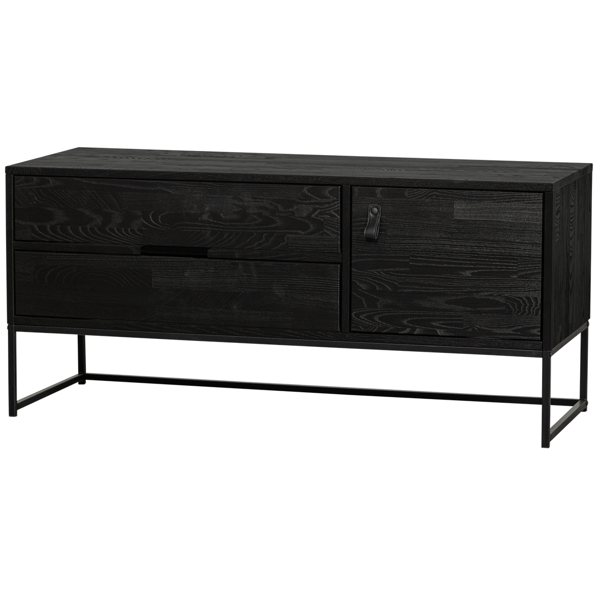 Se WOOOD Silas TV-bord, m. 1 låge, 1 hylde og 2 skuffer - sort fyrretræ og sort metal (120x44) ❤ Kæmpe udvalg i WOOOD - Køb online på udsalg og tilbud lige nu ❤ Lav fragtpris og hurtig levering - Varenummer: Boboonline-122349 og barcode / Ean: 8714713197866 på lager - Udsalg på Møbler,Borde,TV-Borde,
Møbler,
Borde,
Sorte TV-Borde,
Dagligstue,
Borde til stuen, Spar helt op til 73% - Stort udsalg på over 739 brands