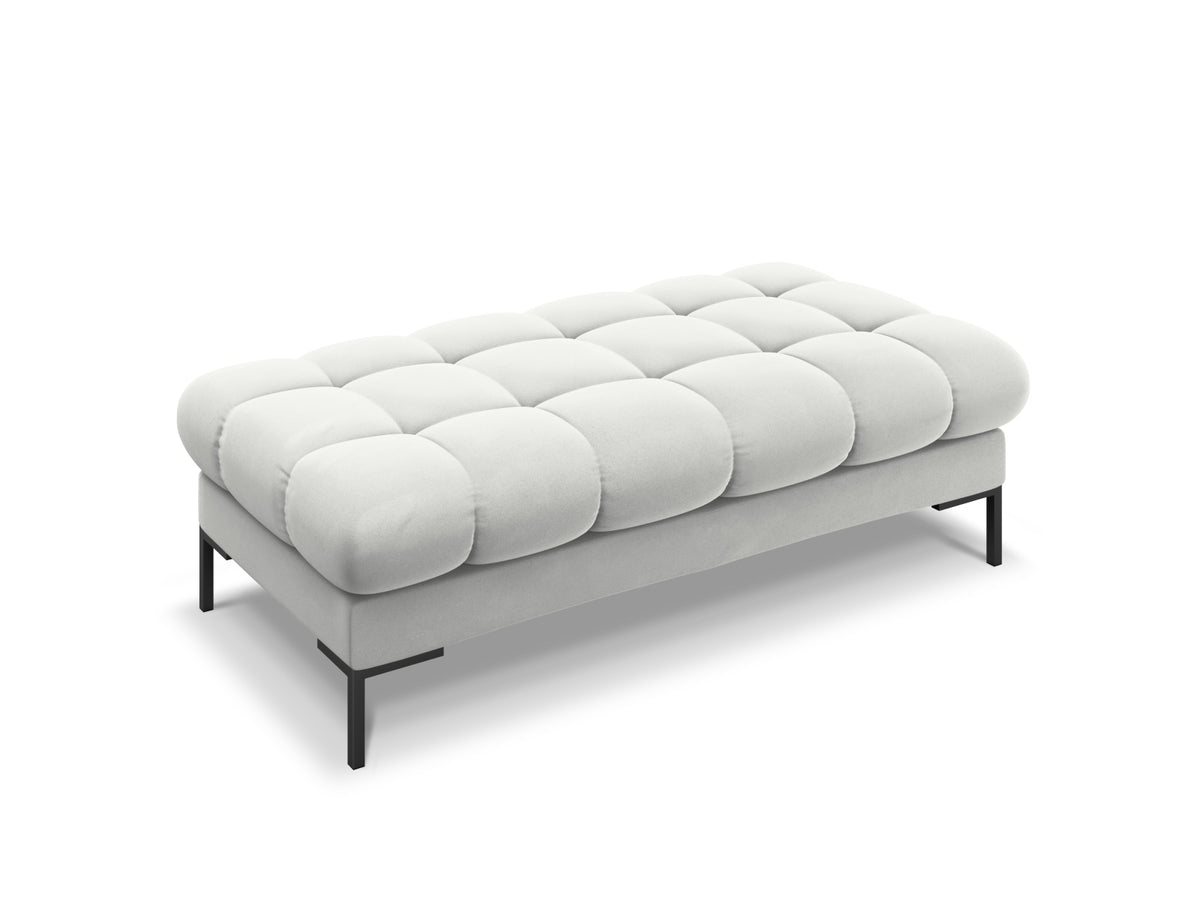 Se MICADONI Mamaia bænk,, 2 sæder, rektangulær - sølv fløjl og sort metal (62x133x41) ❤ Kæmpe udvalg i Micadoni - Køb online på udsalg og tilbud lige nu ❤ Hurtig levering til lave fragtpriser - Varenummer: Boboonline-108526 og barcode / Ean: 5903614386070 på lager - Udsalg på Møbler,Bænke,
Møbler,
Dagligstue,
Velour- og fløjlsmøbler,
Bænke og daybeds i velour og fløjl, Store besparelser – op til 67% - Shop over 2.281 kendte brands på udsalg