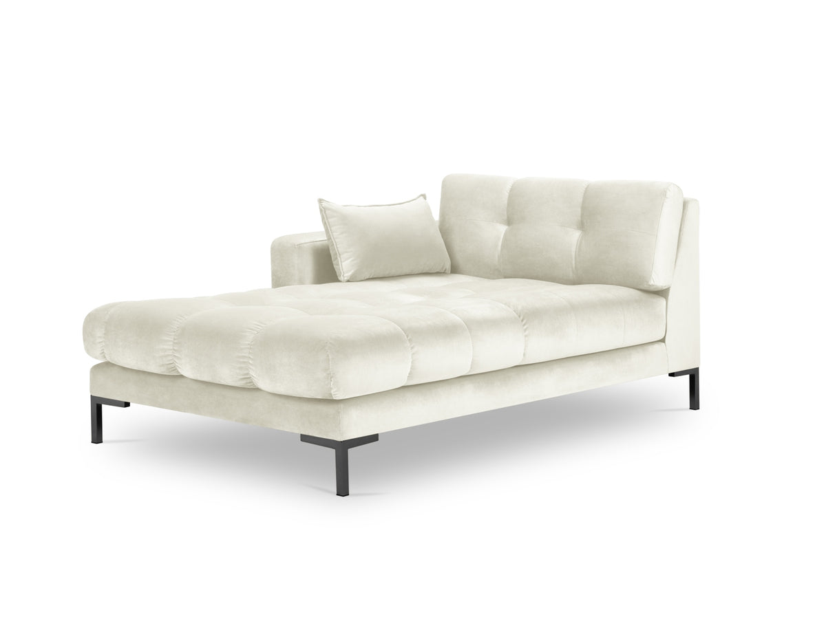 Se MICADONI Mamaia chaiselong, venstre - beige fløjl og sort metal (185x102x75) ❤ Kæmpe udvalg i Micadoni - Køb online på udsalg og tilbud lige nu ❤ Super billig fragt og lynhurtig levering - Varenummer: Boboonline-108621 og barcode / Ean: 5903614123835 på lager - Udsalg på Møbler,Chaiselonger og daybeds,
Møbler,
Dagligstue,
Stole til stuen,
Velour- og fløjlsmøbler, Spar stort – op til 53% - Eksklusivt udsalg på over 2.739 brands