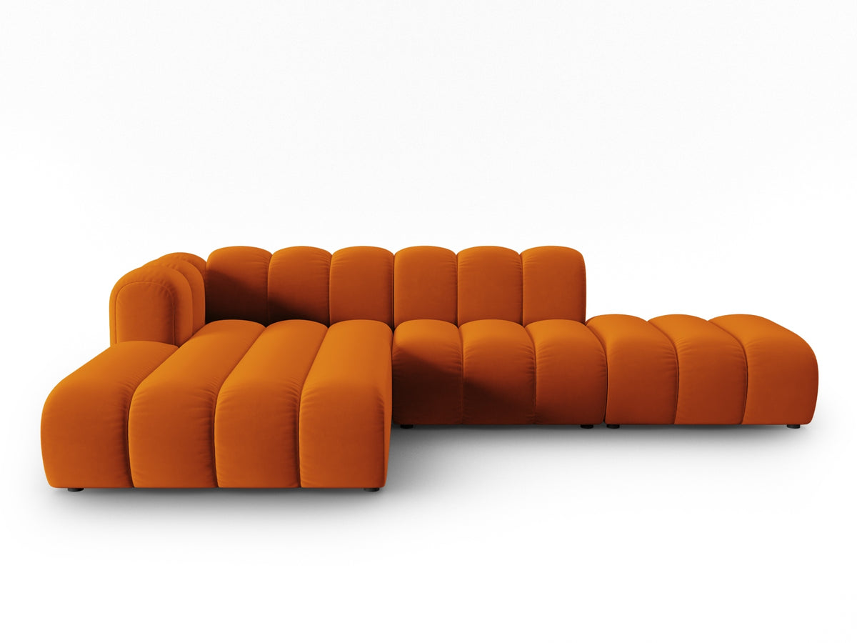 Se MICADONI Lupin Modular åben hjørnesofa, venstre, 5 sæder - orange fløjl og sort plast ❤ Kæmpe udvalg i Micadoni - Køb online på udsalg og tilbud lige nu ❤ Super billig fragt og lynhurtig levering - Varenummer: Boboonline-108725 og barcode / Ean: 5905389830147 på lager - Udsalg på Møbler,Sofaer,Hjørnesofaer & U-sofaer,
Møbler,
Sofaer,
Stofsofaer,
Dagligstue,
Sofaer Få op til 69% i rabat - Find over 1.798 brands på udsalg