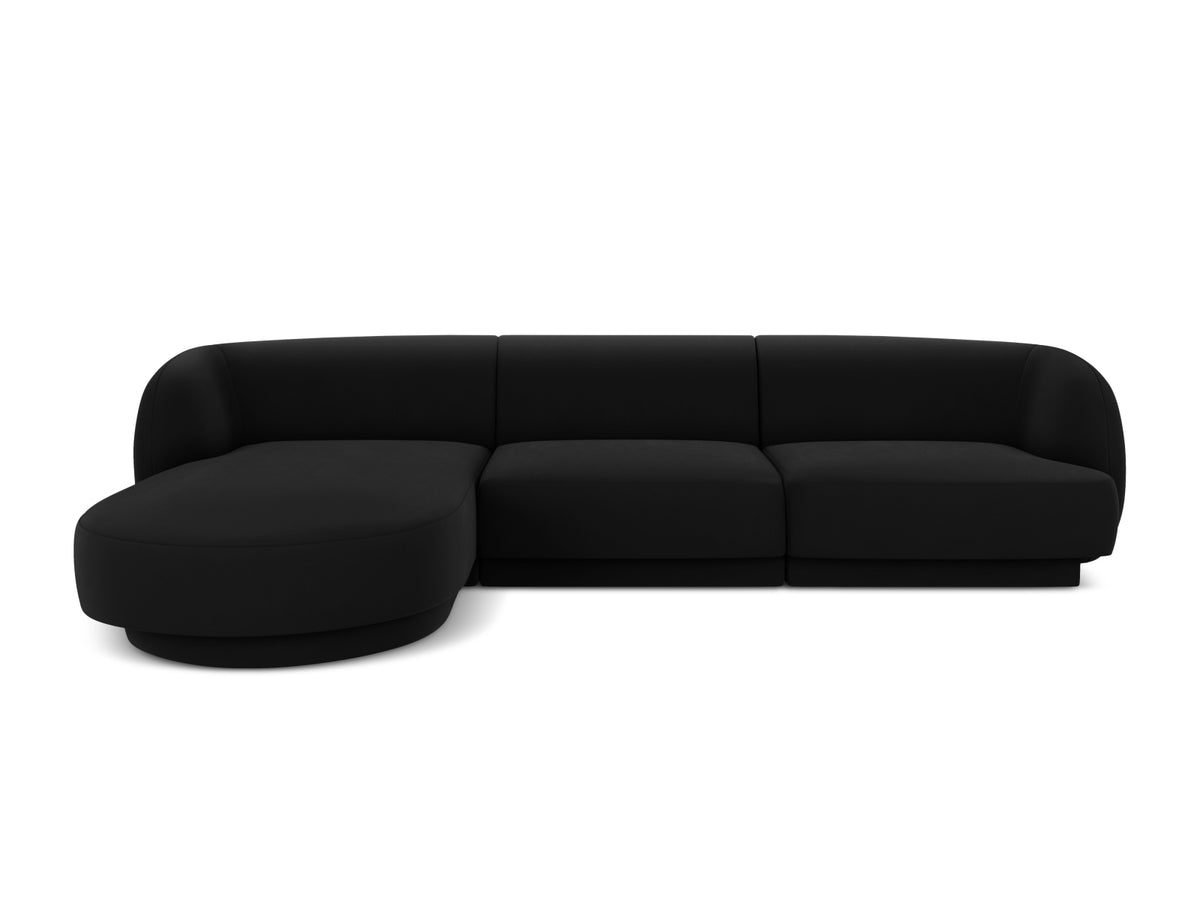 Se MICADONI Miley hjørnesofa, venstre, 4 sæder - sort fløjl og sort plast ❤ Kæmpe udvalg i Micadoni - Køb online på udsalg og tilbud lige nu ❤ Billig fragt og hurtig levering - Varenummer: Boboonline-108751 og barcode / Ean: 5903614960706 på lager - Udsalg på Møbler,Sofaer,Hjørnesofaer & U-sofaer,
Møbler,
Sofaer,
Stofsofaer,
Dagligstue,
Sofaer Op til 57% rabat - Over 1.329 brands på online udsalg