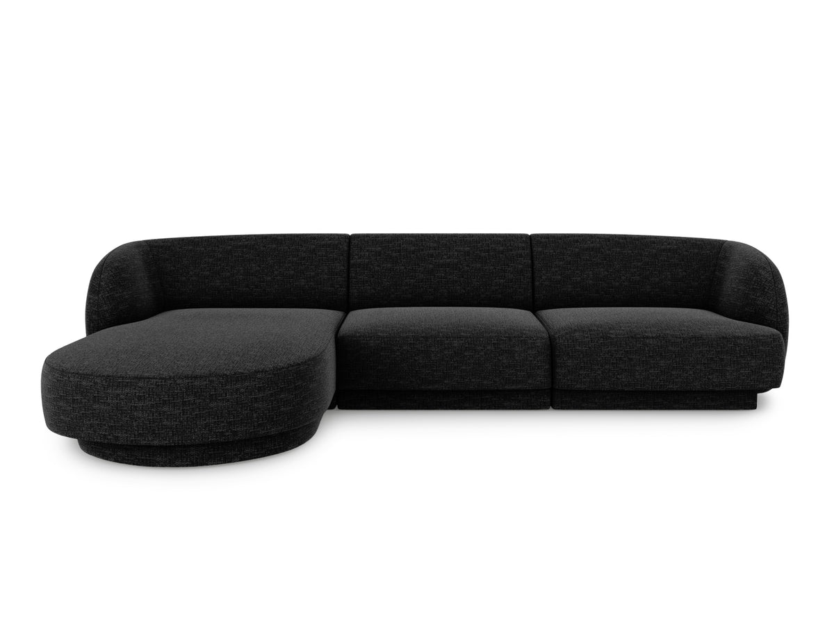 Se MICADONI Miley hjørnesofa, venstre, 4 sæder - sort chenille og sort plast ❤ Kæmpe udvalg i Micadoni - Køb online på udsalg og tilbud lige nu ❤ Billig fragt og hurtig levering - Varenummer: Boboonline-108757 og barcode / Ean: 5905389092422 på lager - Udsalg på Møbler,Sofaer,Hjørnesofaer & U-sofaer,
Møbler,
Sofaer,
Stofsofaer,
Dagligstue,
Sofaer Få op til 67% i rabat - Shop blandt over 2.739 brands