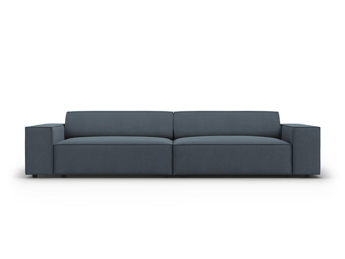 Se MICADONI Jodie sofa, 4 sæder - blå stof og sort plast ❤ Kæmpe udvalg i Micadoni - Køb online på udsalg og tilbud lige nu ❤ Meget billig fragt og hurtig levering - Varenummer: Boboonline-109008 og barcode / Ean: 5903614957270 på lager - Udsalg på Møbler,Sofaer,4 personers sofaer,
Møbler,
Sofaer,
Stofsofaer,
Dagligstue,
Sofaer, Op til 63% rabat - Over 1.329 brands på online udsalg