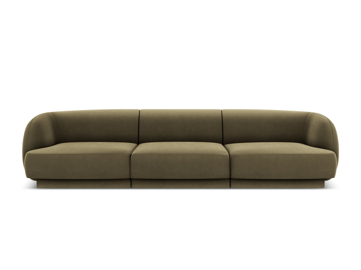 Se MICADONI Miley sofa, 3 sæder - grøn fløjl og sort plast ❤ Kæmpe udvalg i Micadoni - Køb online på udsalg og tilbud lige nu ❤ Meget billig fragt og hurtig levering: 1 - 2 hverdage - Varenummer: Boboonline-109084 og barcode / Ean: 5905389124109 på lager - Udsalg på Møbler,Sofaer,3 personers sofaer,
Møbler,
Sofaer,
Stofsofaer,
Shop efter rum,
Dagligs Spar op til 51% - Over 785 kendte brands på udsalg