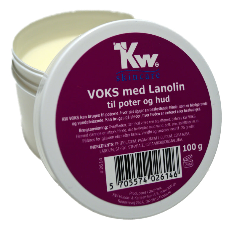 KW potevoks med lanolin til poter og hud