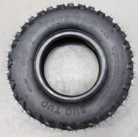 Dæk 14x5-6'' til baghjul på Renegade Brushless 1060W 36V ATV