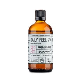 Se Ecooking Daily Peel 7% 100 ml. ✔ Kæmpe udvalg i Ecooking - Køb online på udsalg og tilbud lige nu ✔ Billig fragt og hurtig levering - Varenummer: Helsegrossisten-53403 og 5712350500431 på lager - Udsalg på Mærker > > Få op til 63% i rabat - Find over 1.798 mærker på udsalg