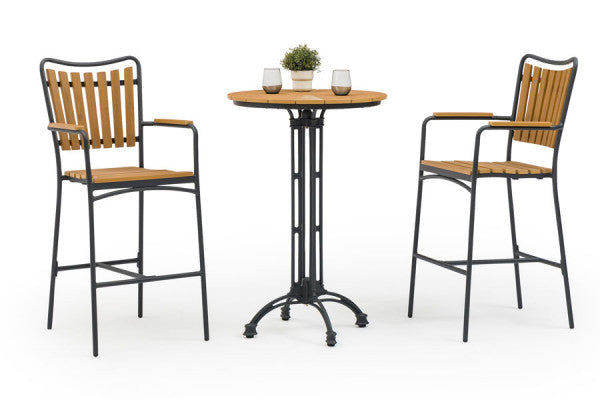 Se DaneLine Adam Barsæt - Nonwood - Ø70 cm - Grå ❤ Billig fragt • Hurtig levering - Varenummer: Havemøbelland-DK4355 - Udsalg på HAVEMØBELSÆT - Vedligeholdelsesfrie havemøbelsæt Spar helt op til 79% - Kæmpe udsalg på over 739 brands