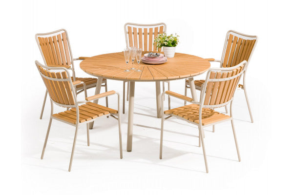Se DaneLine Adam Havemøbelsæt - Nonwood - Ø130 cm - Latte ❤ Super billig fragt og lynhurtig levering - Varenummer: Havemøbelland-DK4358 - Udsalg på HAVEMØBELSÆT - Vedligeholdelsesfrie havemøbelsæt Store besparelser – op til 67% - Store besparelser på over 2.281 brands