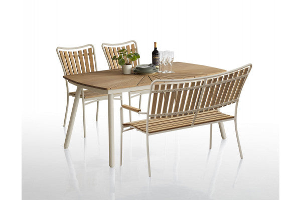 Se DaneLine Eva Teak Havemøbelsæt m/bænk+2 stole - 90x160 cm - Latte ❤ Kæmpe udvalg i KERNETEAK - Køb online på udsalg og tilbud lige nu ❤ Lav fragtpris og hurtig levering - Varenummer: Havemøbelland-DK4557 - Udsalg på HAVEMØBELSÆT - Teak havemøbelsæt Spar helt op til 79% - Stort udsalg på over 739 brands