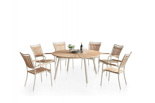 Se DaneLine Eva Teak Havemøbelsæt - Ø150 cm - Latte ❤ Kæmpe udvalg i KERNETEAK - Køb online på udsalg og tilbud lige nu ❤ Meget billig fragt og hurtig levering - Varenummer: Havemøbelland-DK4554 - Udsalg på HAVEMØBELSÆT - Teak havemøbelsæt Få op til 69% i rabat - Over 1.798 brands samlet på udsalg