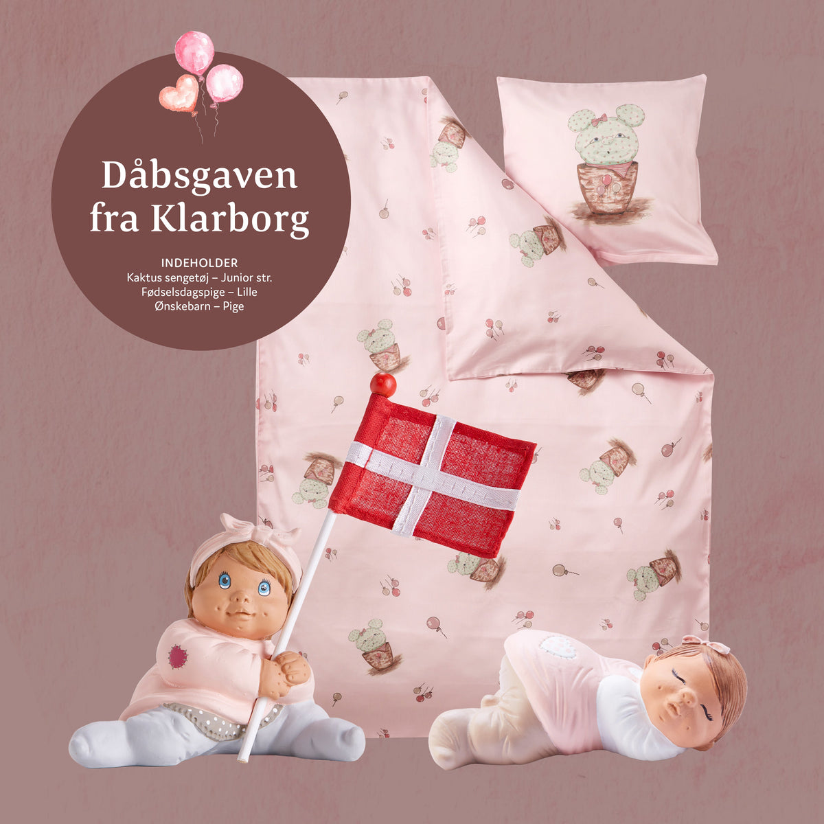 Klarborg Dåbsgaven - Pige