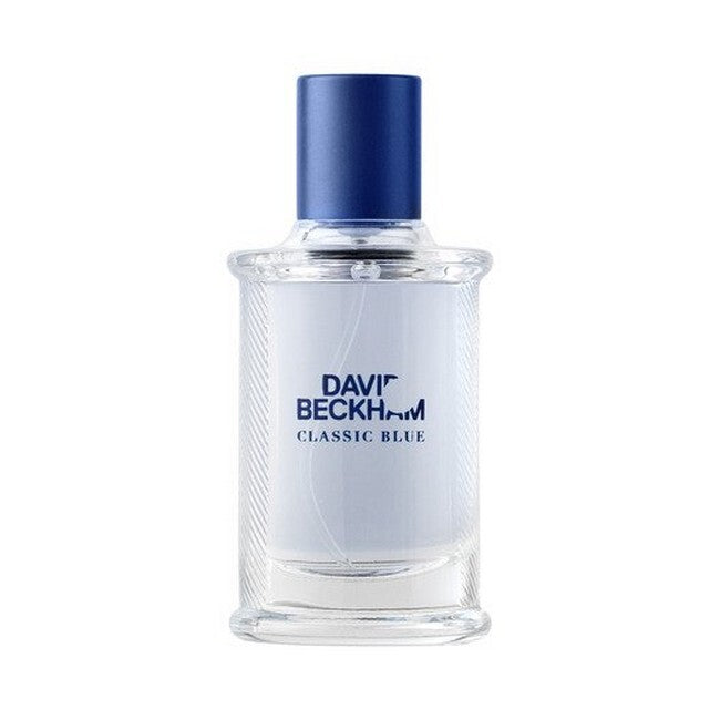 Flaske med David Beckham Classic Blue eau de toilette, 60 ml