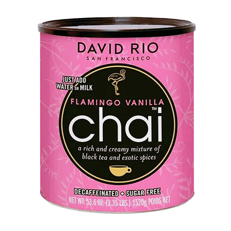 David Rio Flamingo Vanilla chai te med vanilje og krydderier