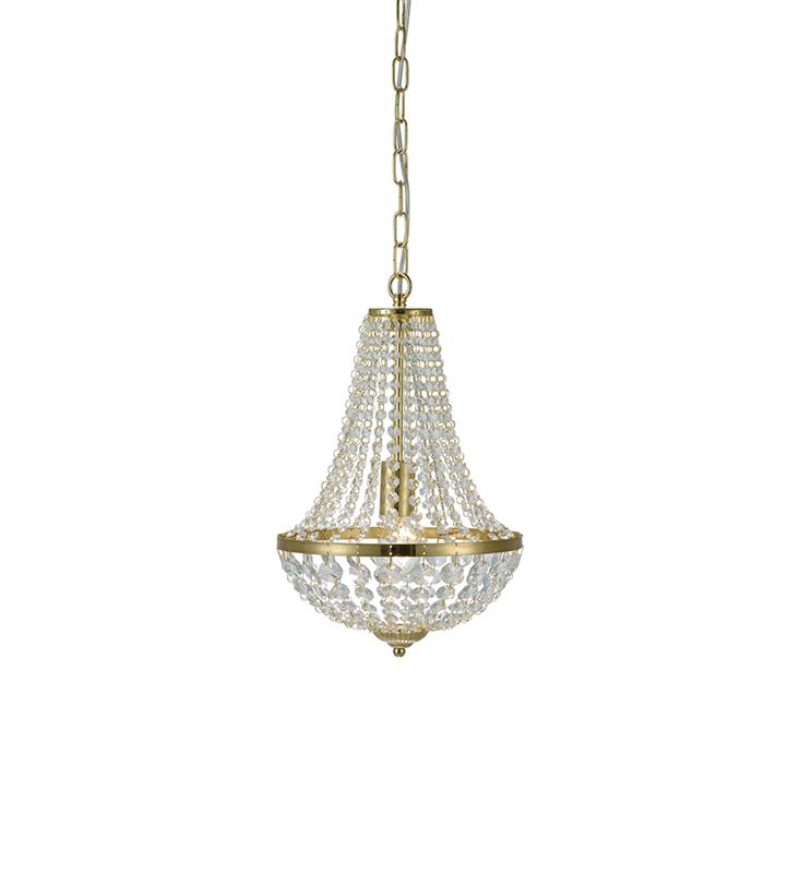 Se Lysekrone Ø30/H40cm - Messing ❤ Kæmpe udvalg i Zederkof - Køb online på udsalg og tilbud lige nu ❤ Super billig fragt og lynhurtig levering - Varenummer: Zederkof-78106 - Udsalg på Interiør - Belysning - Cafe lamper Spar stort – op til 59% - Over 2.739 brands med kæmpe udsalg