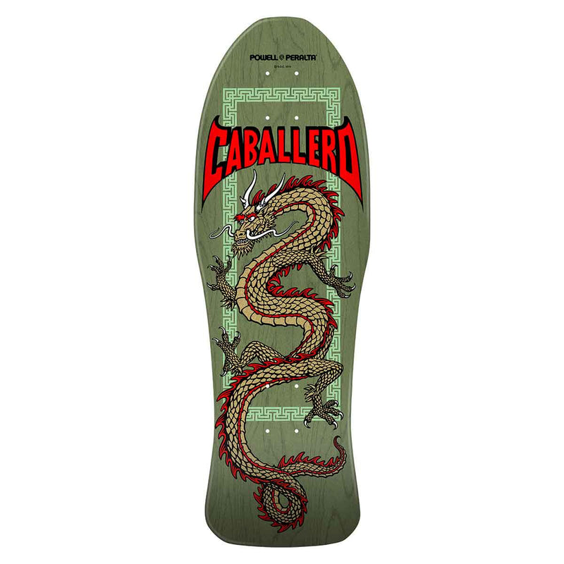 Se Powell Peralta Steve Caballero Chinese Dragon Reissue Skateboard Deck 10 x 30 10" ✔ Kæmpe udvalg i  Powell Peralta ✔ Hurtig levering: 1 - 2 Hverdage samt billig fragt - Varenummer: JUCO-DCPMSCSCD21 og barcode / Ean: &
