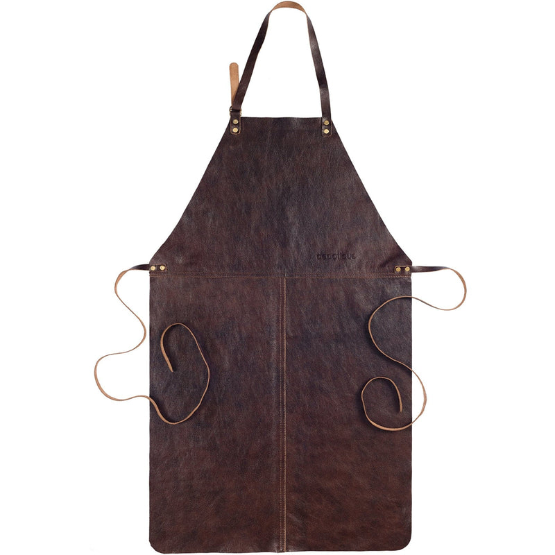 Se Decotique Le Chef læderforklæde, brun ✔ Kæmpe udvalg i Decotique ✔ Meget billig fragt og hurtig levering: 1 - 2 hverdage - Varenummer: KTO-186531 og barcode / Ean: &