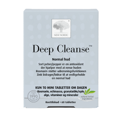 New Nordic Skin Care Deep Cleanse 60 tabl.