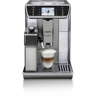 Se DeLonghi ECAM650.55.M PrimaDonna Elite espressomaskine ✔ Stort online udvalg i DeLonghi ✔ Hurtig levering: 1 - 2 Hverdage samt billig fragt - Varenummer: KTO-0132217030 og barcode / Ean: '8004399331006 på lager - Udsalg på Espressomaskine Spar op til 56% - Over 1160 kendte mærker på udsalg