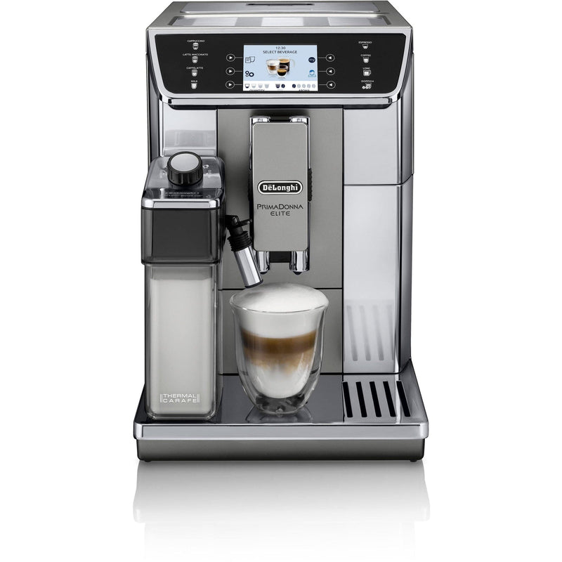 Se DeLonghi ECAM650.55.M PrimaDonna Elite espressomaskine ✔ Stort online udvalg i DeLonghi ✔ Hurtig levering: 1 - 2 Hverdage samt billig fragt - Varenummer: KTO-0132217030 og barcode / Ean: &