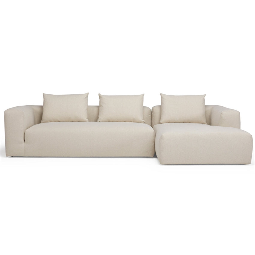 Cozy 3-personers sofa i natur stof fra Nordly
