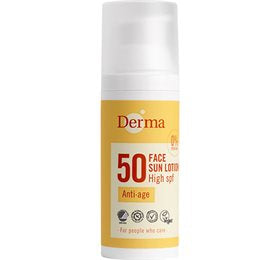 Se Derma Face Sun Lotion SPF 50 ✔ Kæmpe udvalg i Bolig Magasin - Køb online på udsalg og tilbud lige nu ✔ Super billig fragt og lynhurtig levering - Varenummer: Helsegrossisten-29981 og 5709954038552 på lager - Udsalg på Personlig pleje > Sol & Selvbruner > Cremer Spar stort – op til 71% - Over 2.739 kendte mærker på stort udsalg